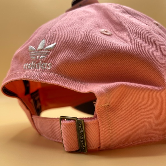 Adidas Womens Originals Forum StrapBack Cap Adjustable Hat Trace Pink - Picture 4 of 7